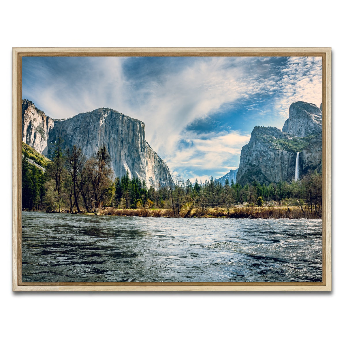 AUTO-MOCKUP WHITE | Yosemite | 1 Piece | Natural Framed Canvas | group=4x3