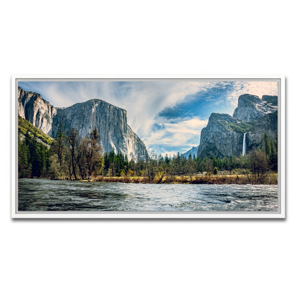 AUTO-MOCKUP WHITE | Yosemite | 1 Piece | White Framed Canvas | group=2x1