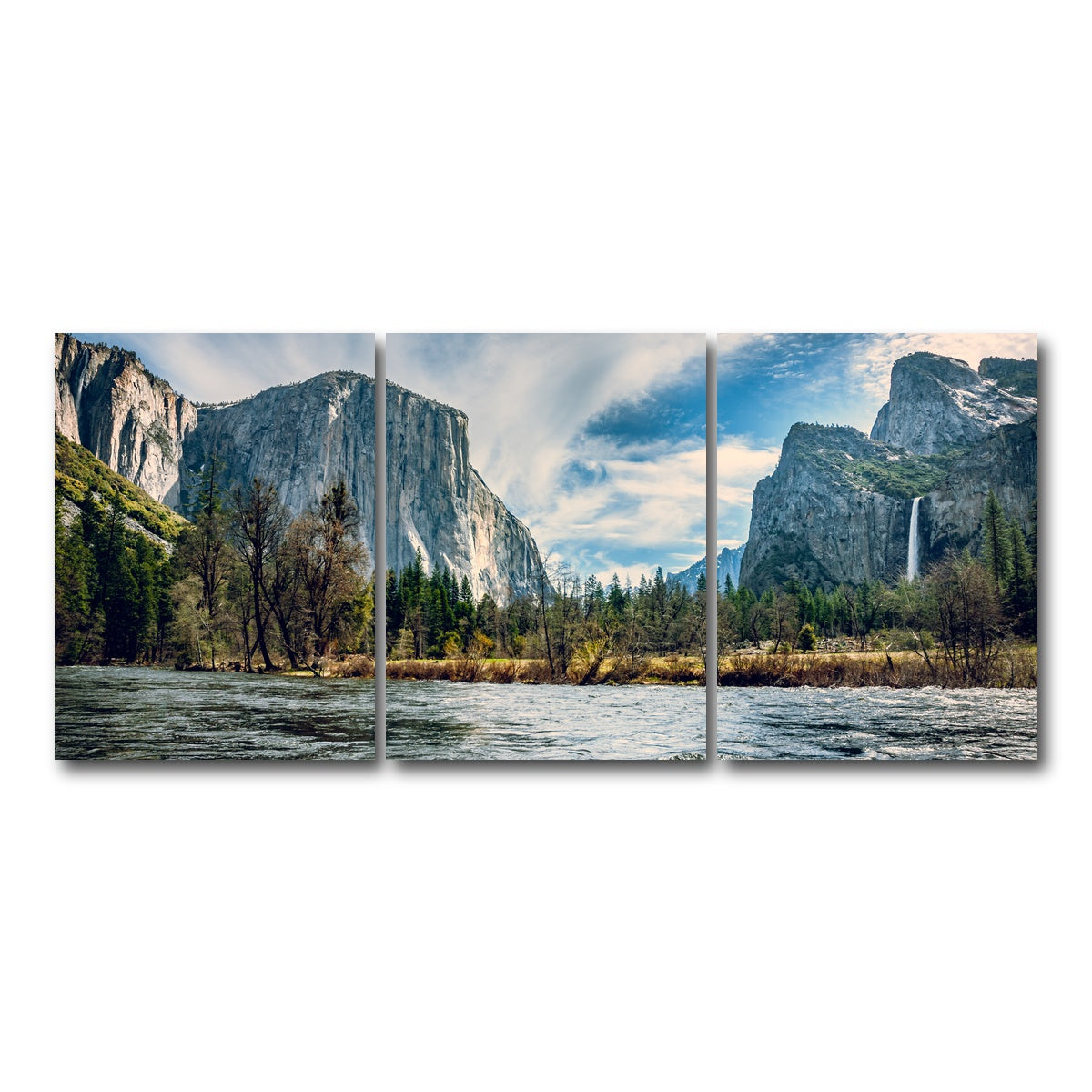 AUTO-MOCKUP WHITE | Yosemite | 3 Piece | Gallery Wrap Canvas | group=18x24