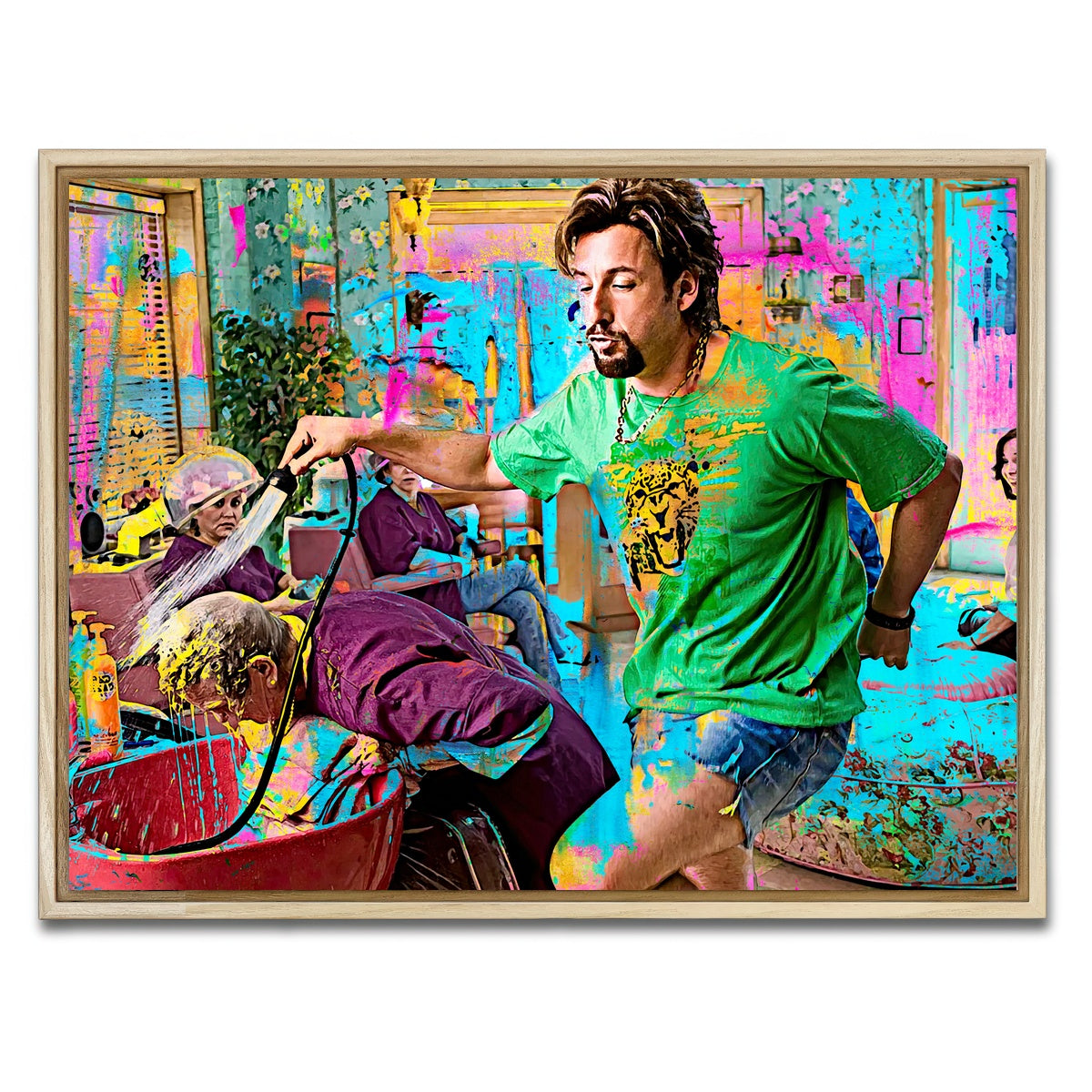 AUTO-MOCKUP WHITE | You Don't Mess with the Zohan | 1 Piece | Natural Framed Canvas | group=4x3