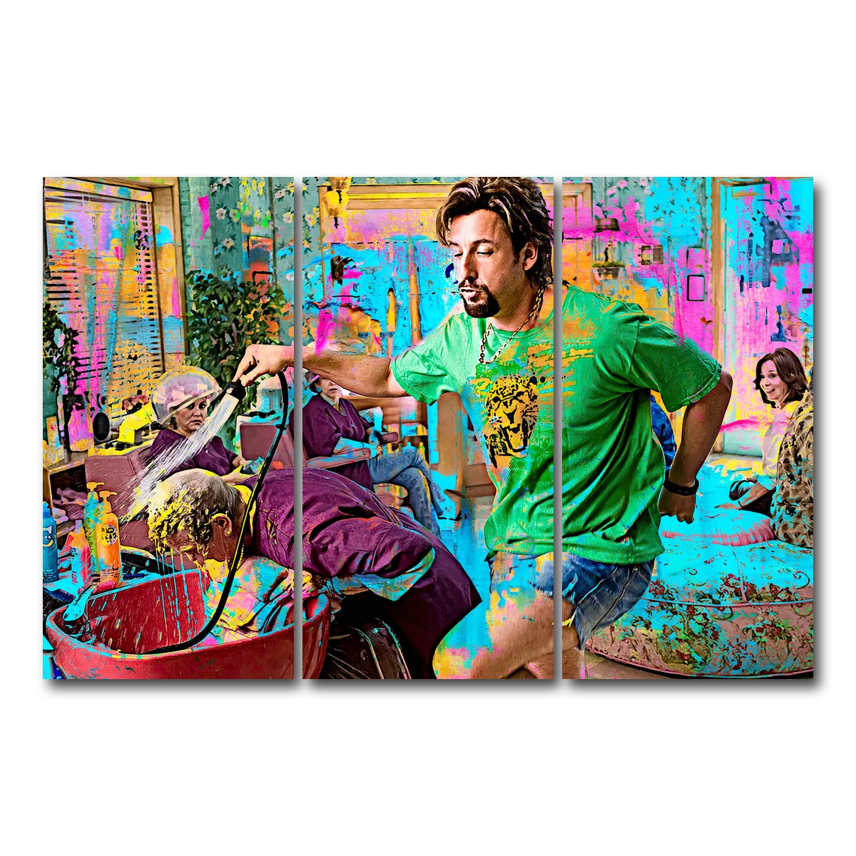 AUTO-MOCKUP WHITE | You Don't Mess with the Zohan | 3 Piece | Gallery Wrap Canvas | group=12x24
