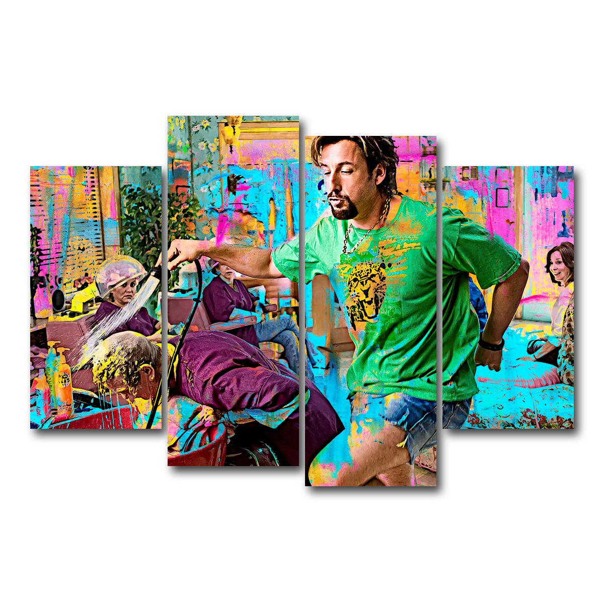 AUTO-MOCKUP WHITE | You Don't Mess with the Zohan | 4 Piece | Gallery Wrap Canvas | group=4_short