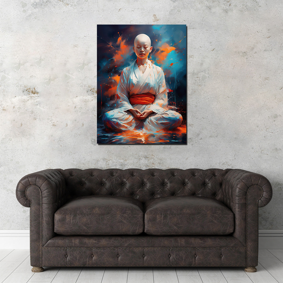Young Buddhist Monk Wall Art