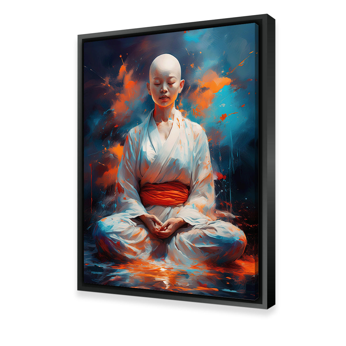 Young Buddhist Monk Wall Art