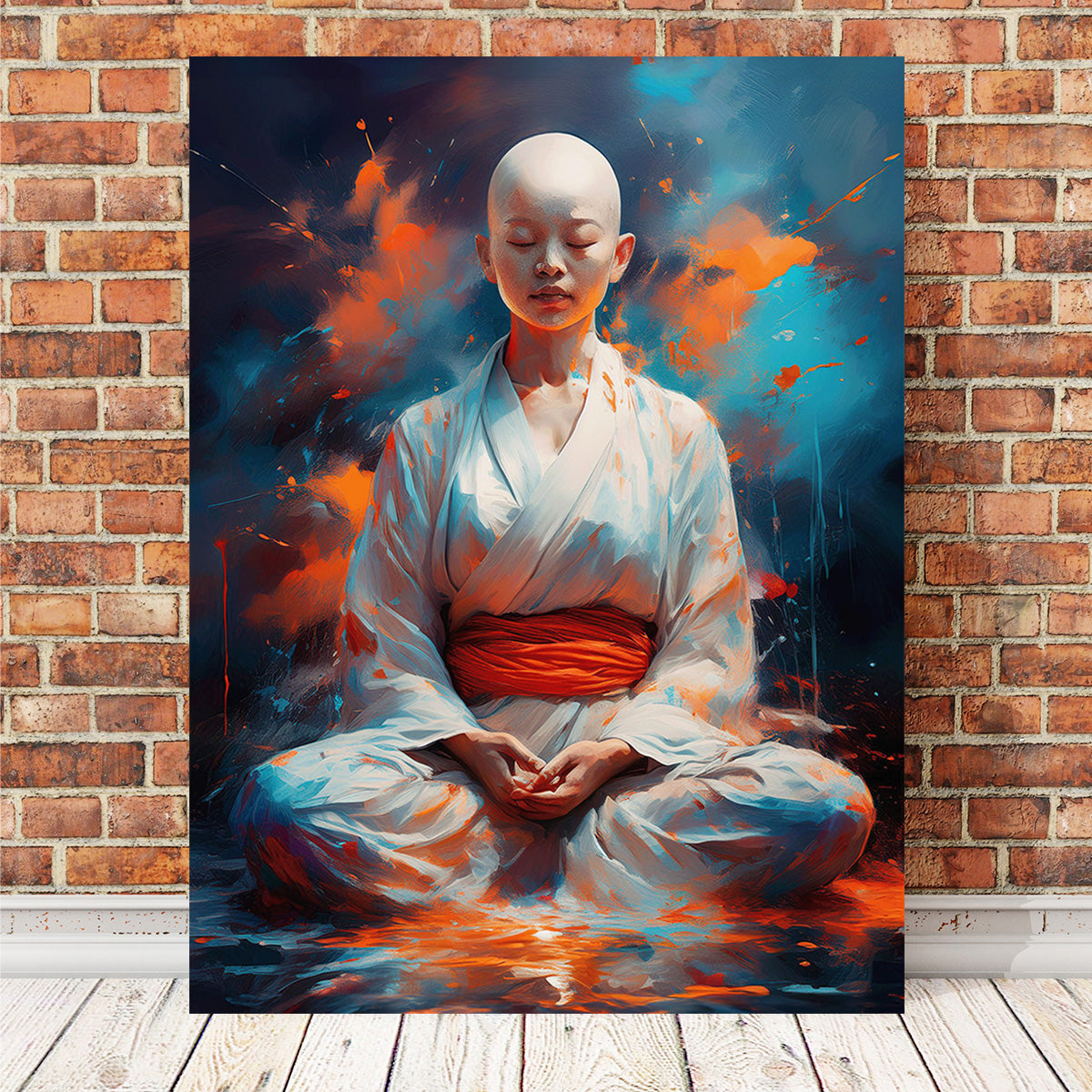Young Buddhist Monk Wall Art