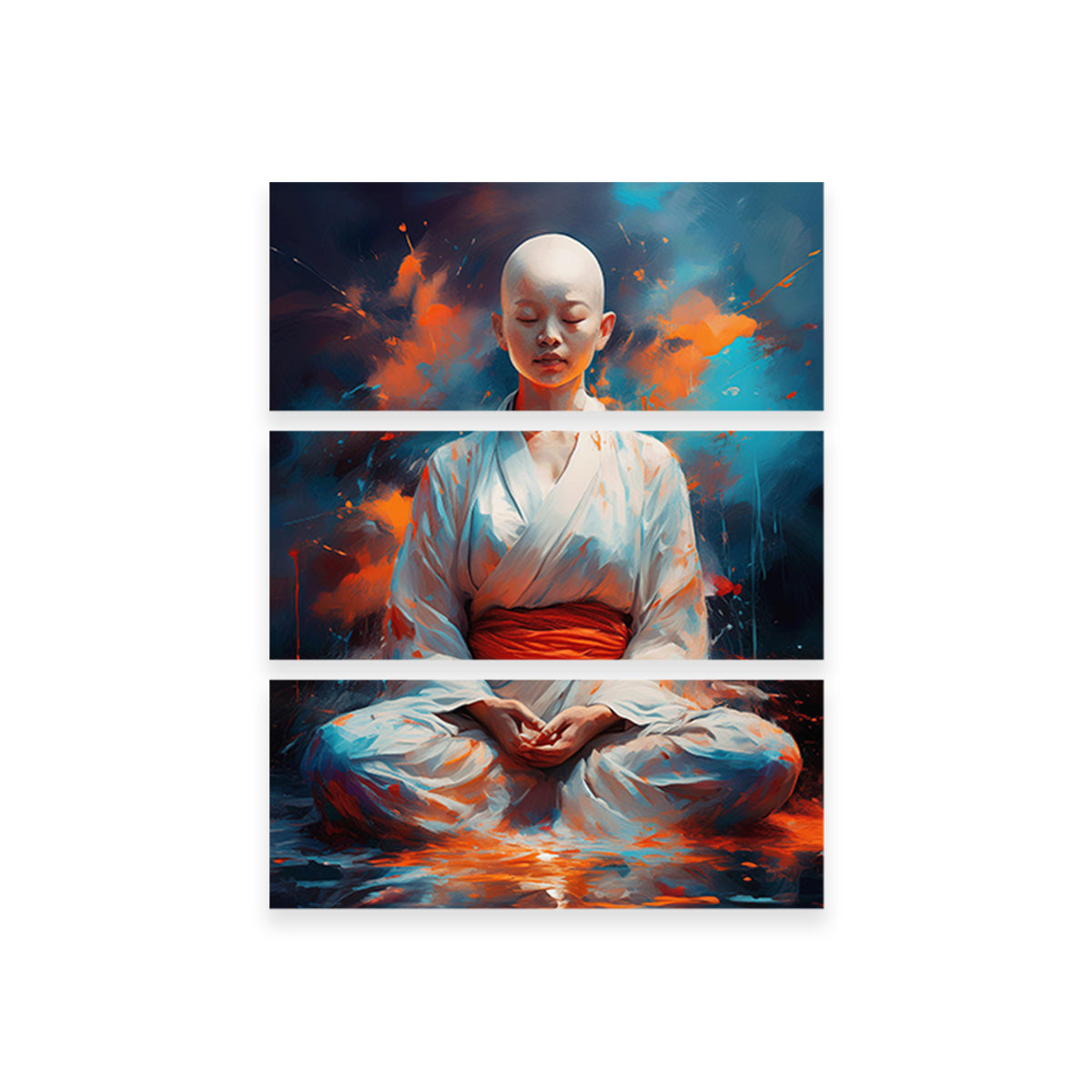 Young Buddhist Monk Wall Art