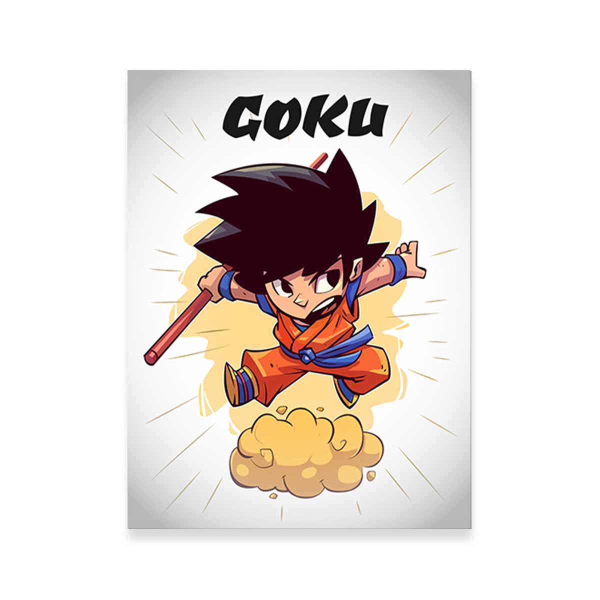Young Goku Wall Art