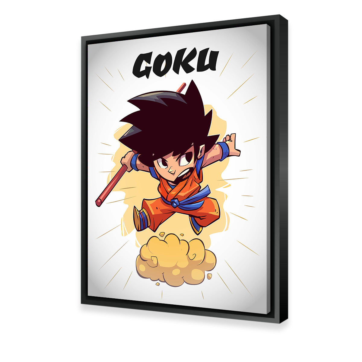 Young Goku Wall Art