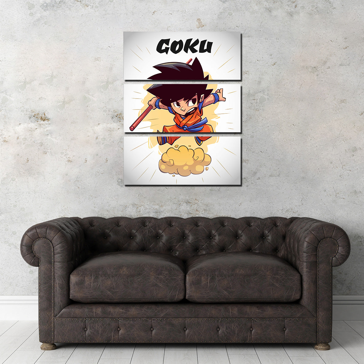 Young Goku Wall Art