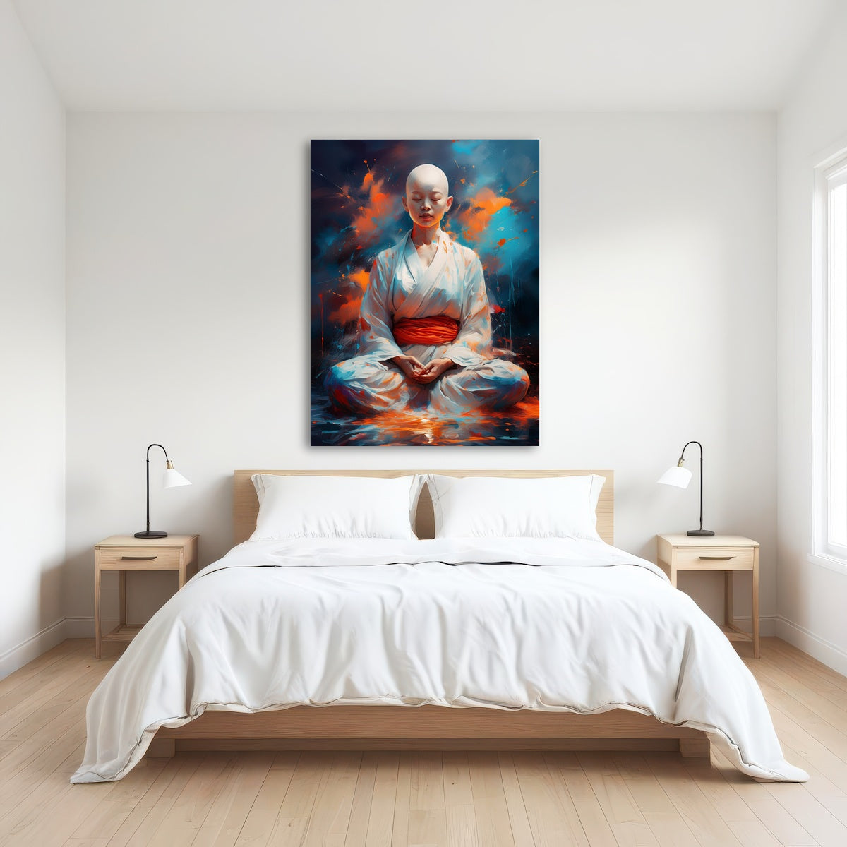 AUTO-MOCKUP ROOM | Young Buddhist Monk