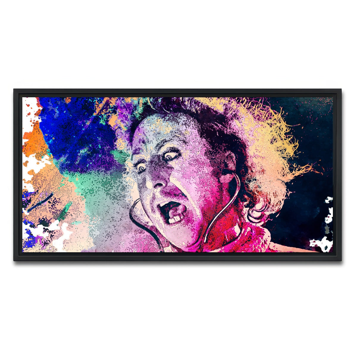 AUTO-MOCKUP WHITE | Young Frankenstein | 1 Piece | Black Framed Canvas | group=2x1