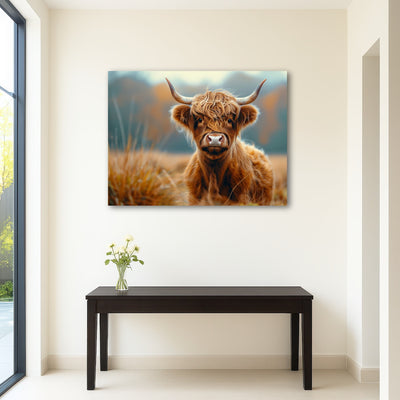 AUTO-MOCKUP ROOM | Young Highland Cow