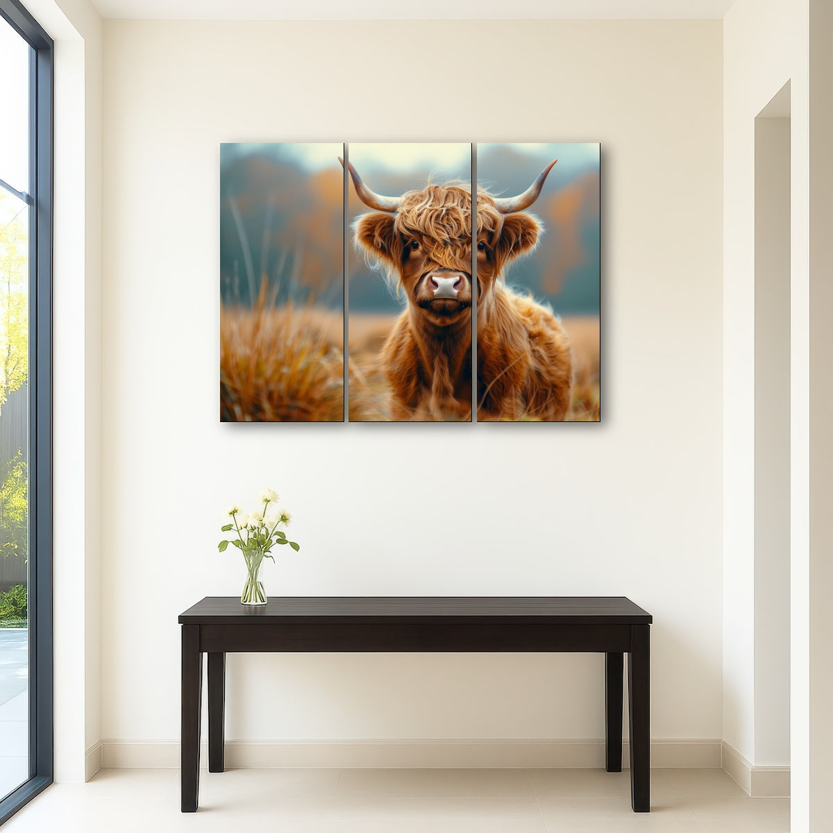 AUTO-MOCKUP ROOM | Young Highland Cow