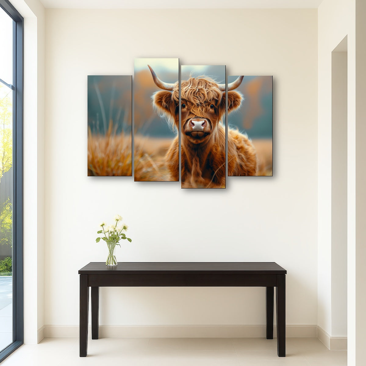 AUTO-MOCKUP ROOM | Young Highland Cow