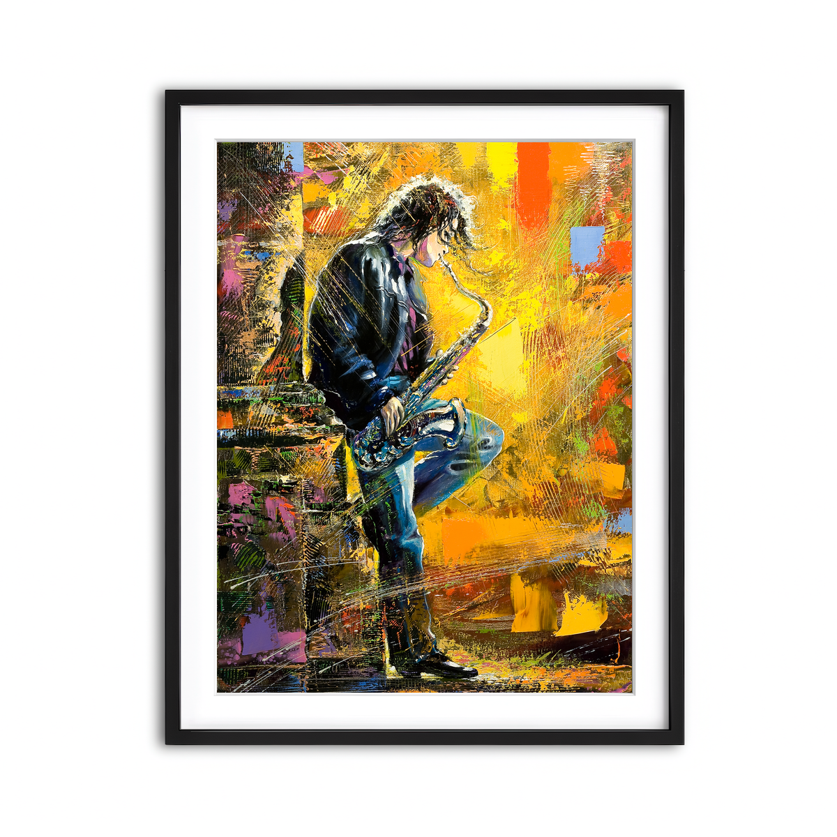 Framed Print 3x4 Black