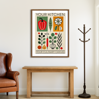 AUTO-MOCKUP ROOM | Your Kitchen, Your Culinary Canvas Wall Art