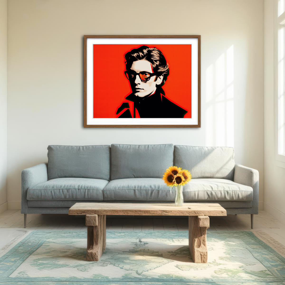 AUTO-MOCKUP ROOM | Yves Saint Laurent Wall Art