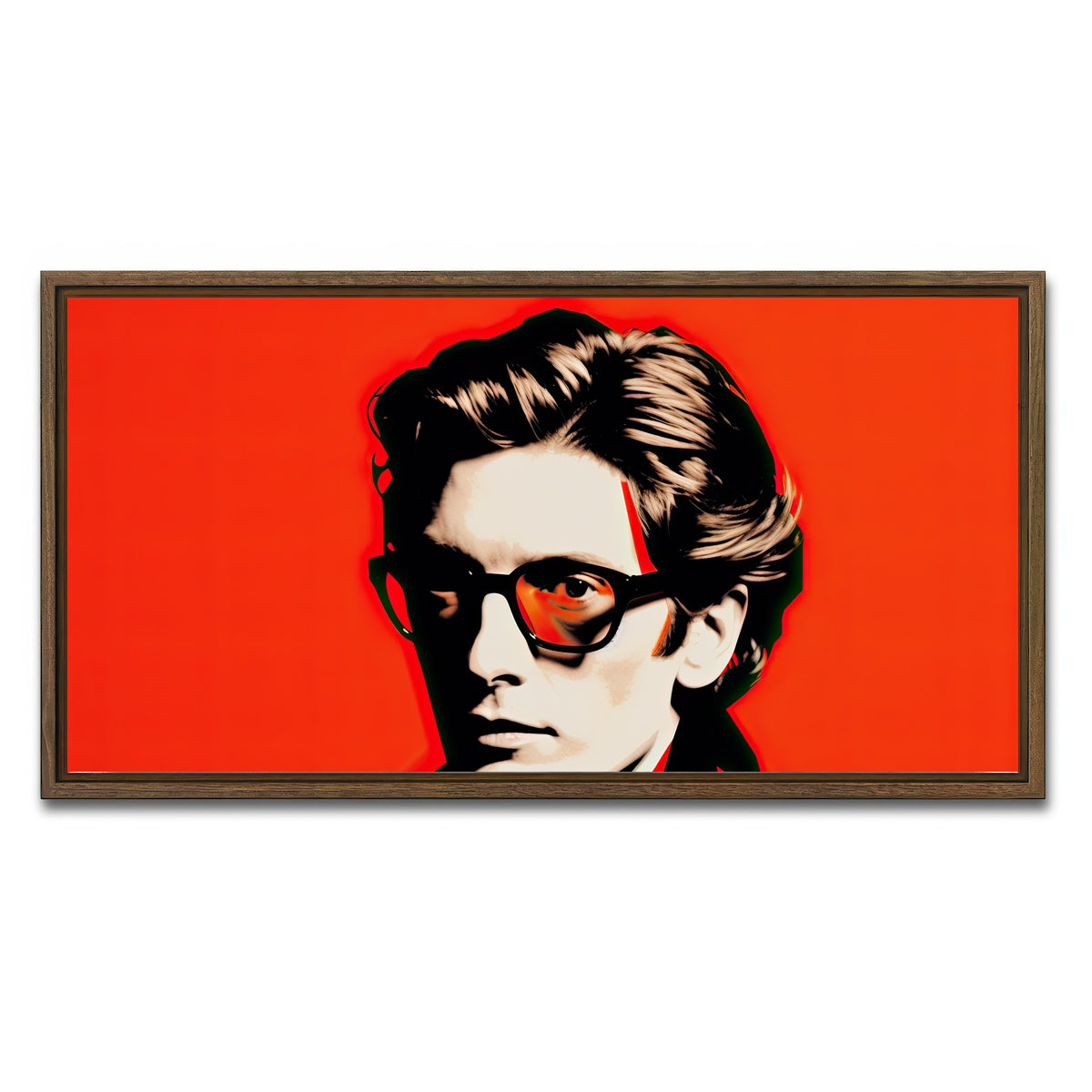 AUTO-MOCKUP WHITE | Yves Saint Laurent | 1 Piece | Walnut Framed Canvas | group=2x1