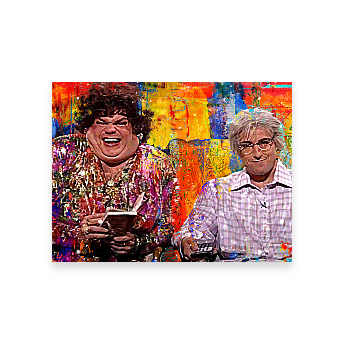 Zagat's with Hank & Beverly Gelfand Wall Art