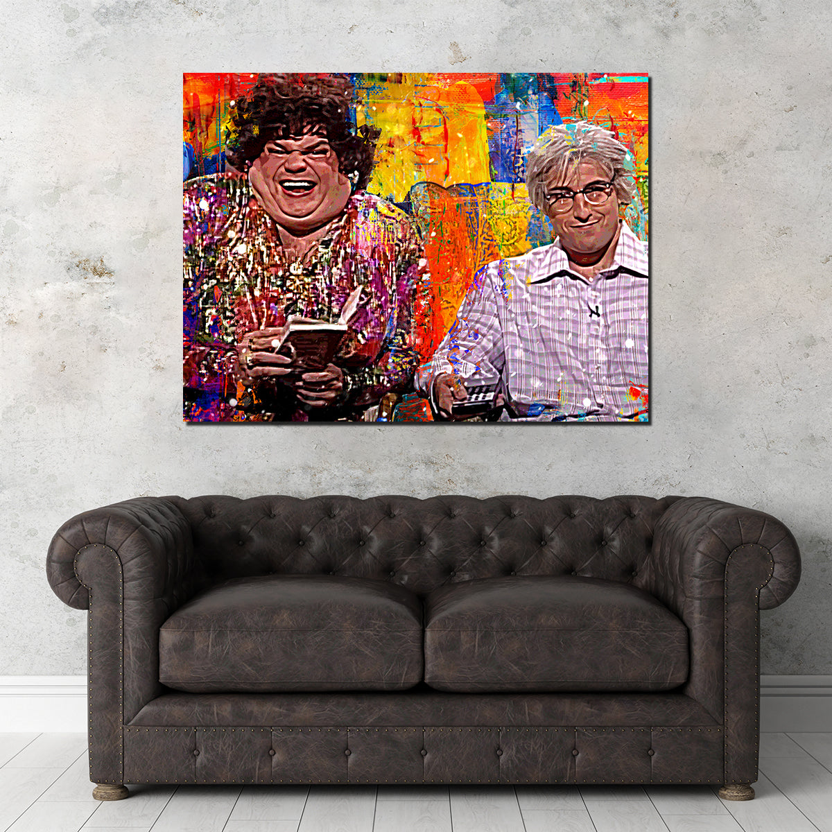 Zagat's with Hank & Beverly Gelfand Wall Art