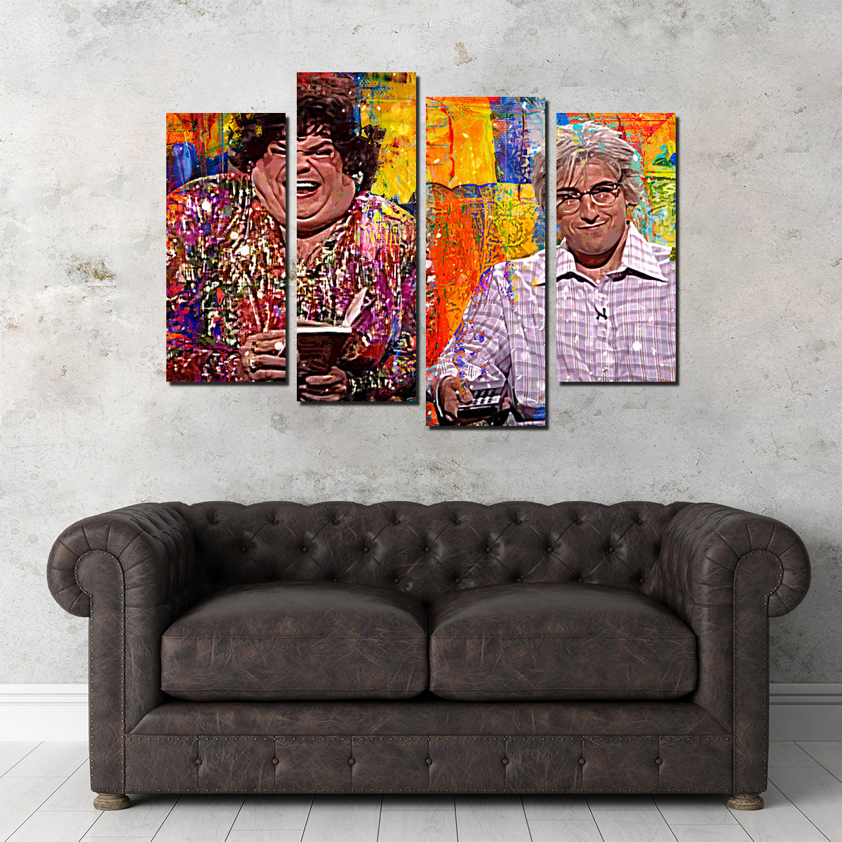 Zagat's with Hank & Beverly Gelfand Wall Art