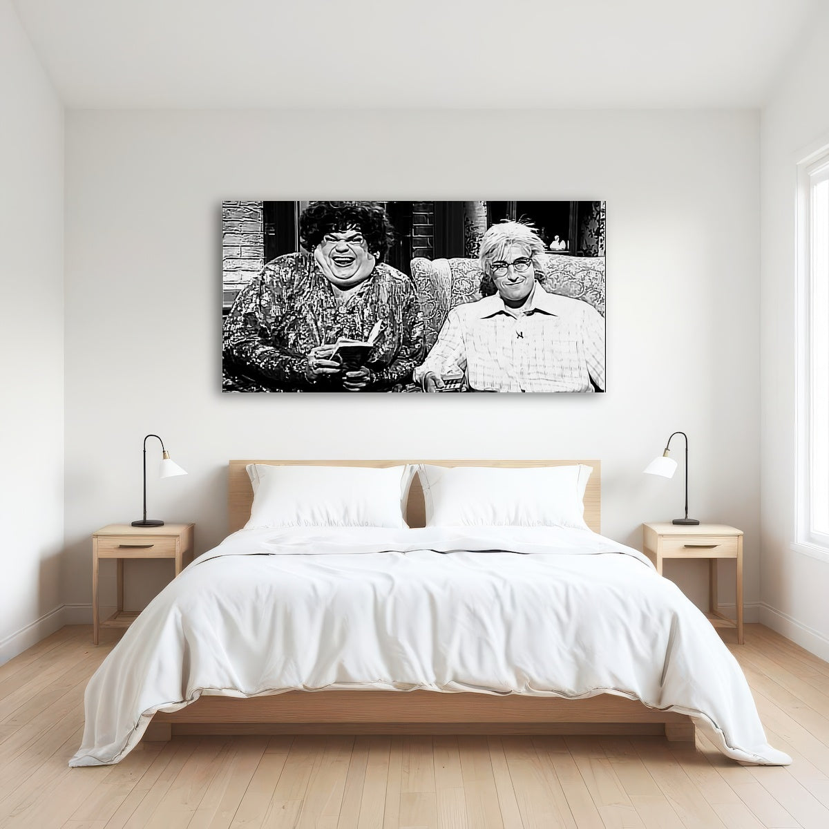 AUTO-MOCKUP ROOM | Zagat's with Hank & Beverly Gelfand Grayscale