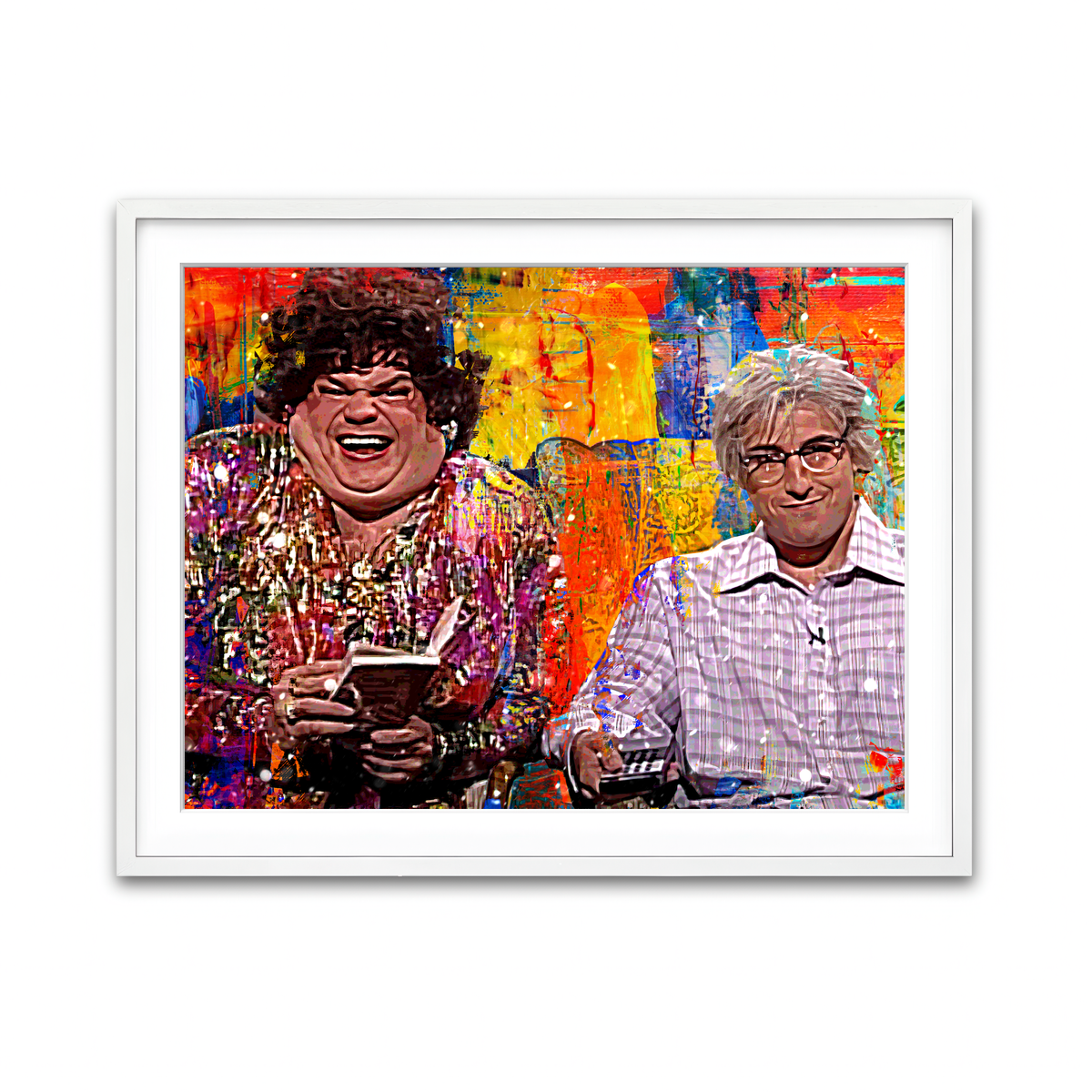 Framed Print 4x3 White