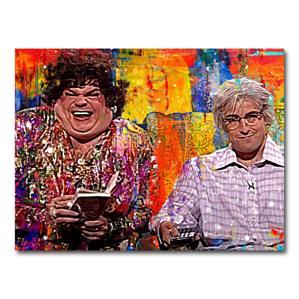 AUTO-MOCKUP WHITE | Zagat's with Hank & Beverly Gelfand | 1 Piece | Gallery Wrap Canvas | group=4x3