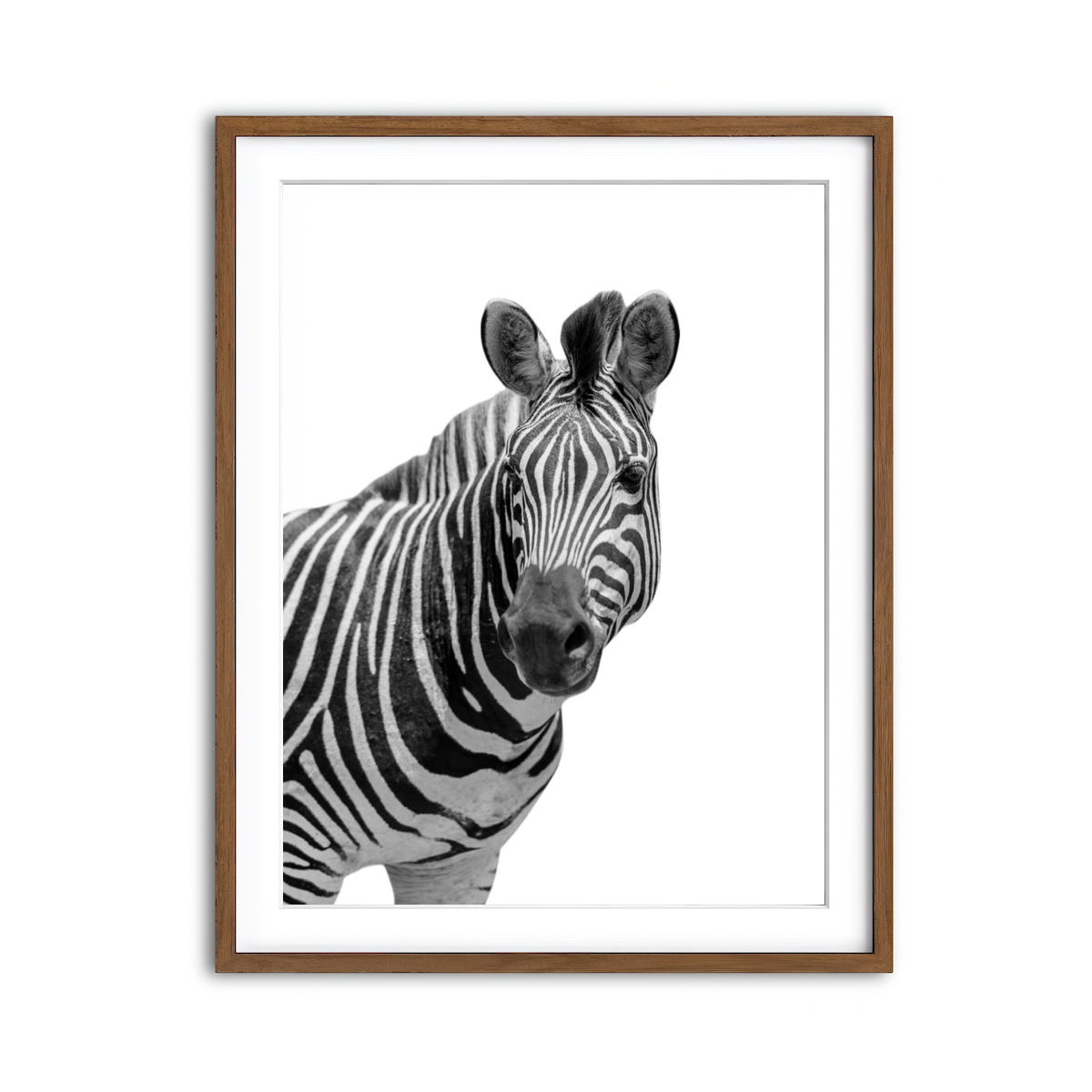 Framed Print 3x4 Walnut