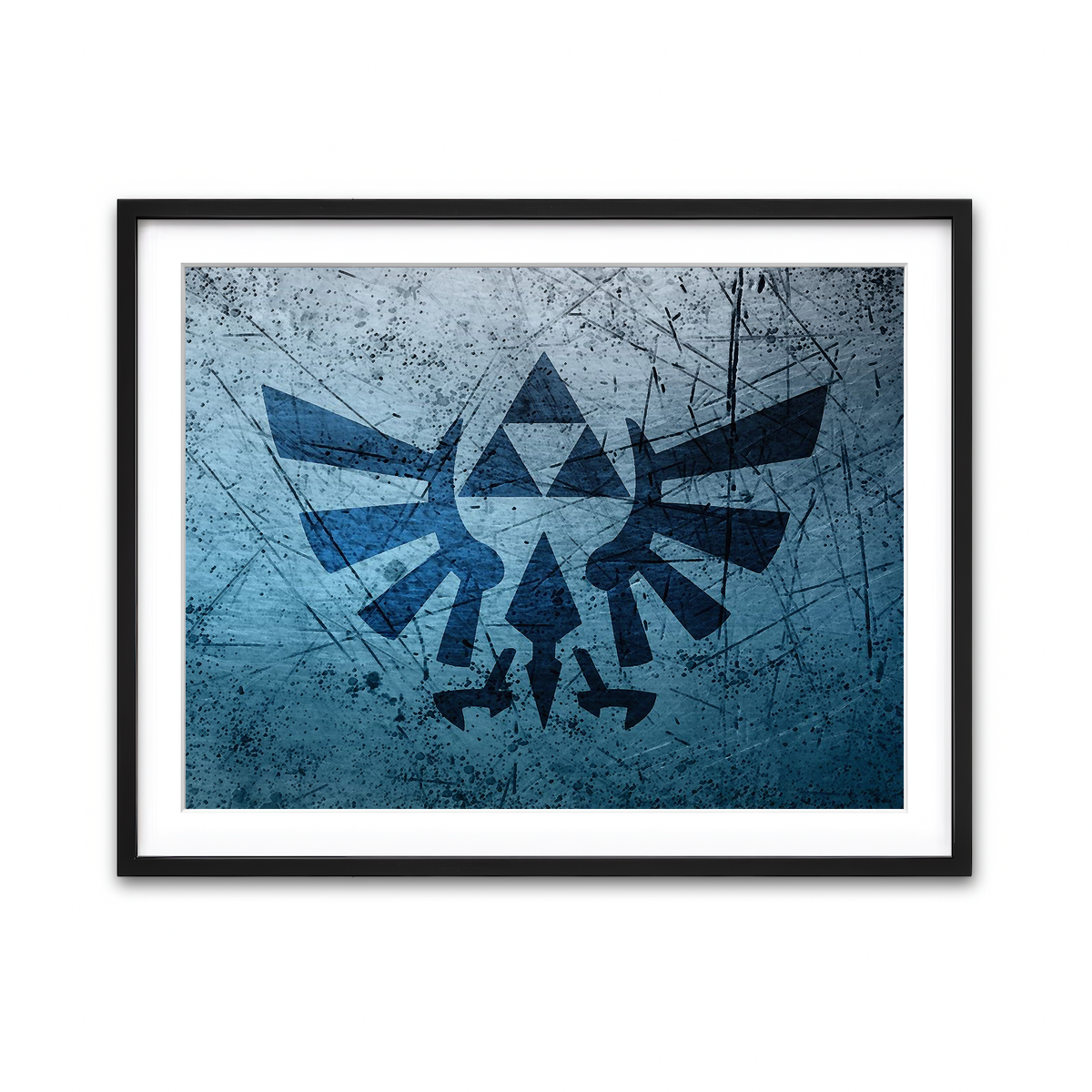 Framed Print 4x3 Black