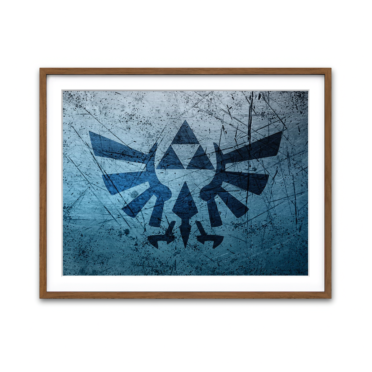 Framed Print 4x3 Walnut