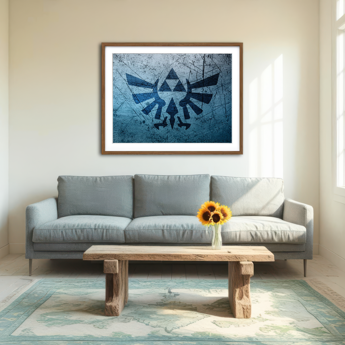 AUTO-MOCKUP ROOM | Zelda Wall Art
