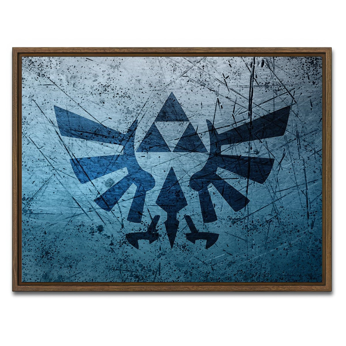 AUTO-MOCKUP WHITE | Zelda | 1 Piece | Walnut Framed Canvas | group=4x3