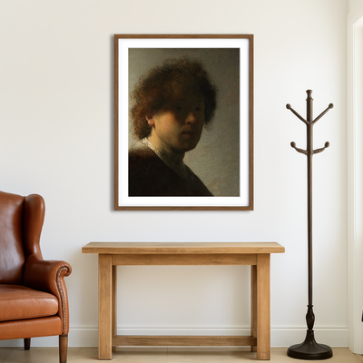 AUTO-MOCKUP ROOM | Zelfportret op Jeugdige Leeftijd Wall Art