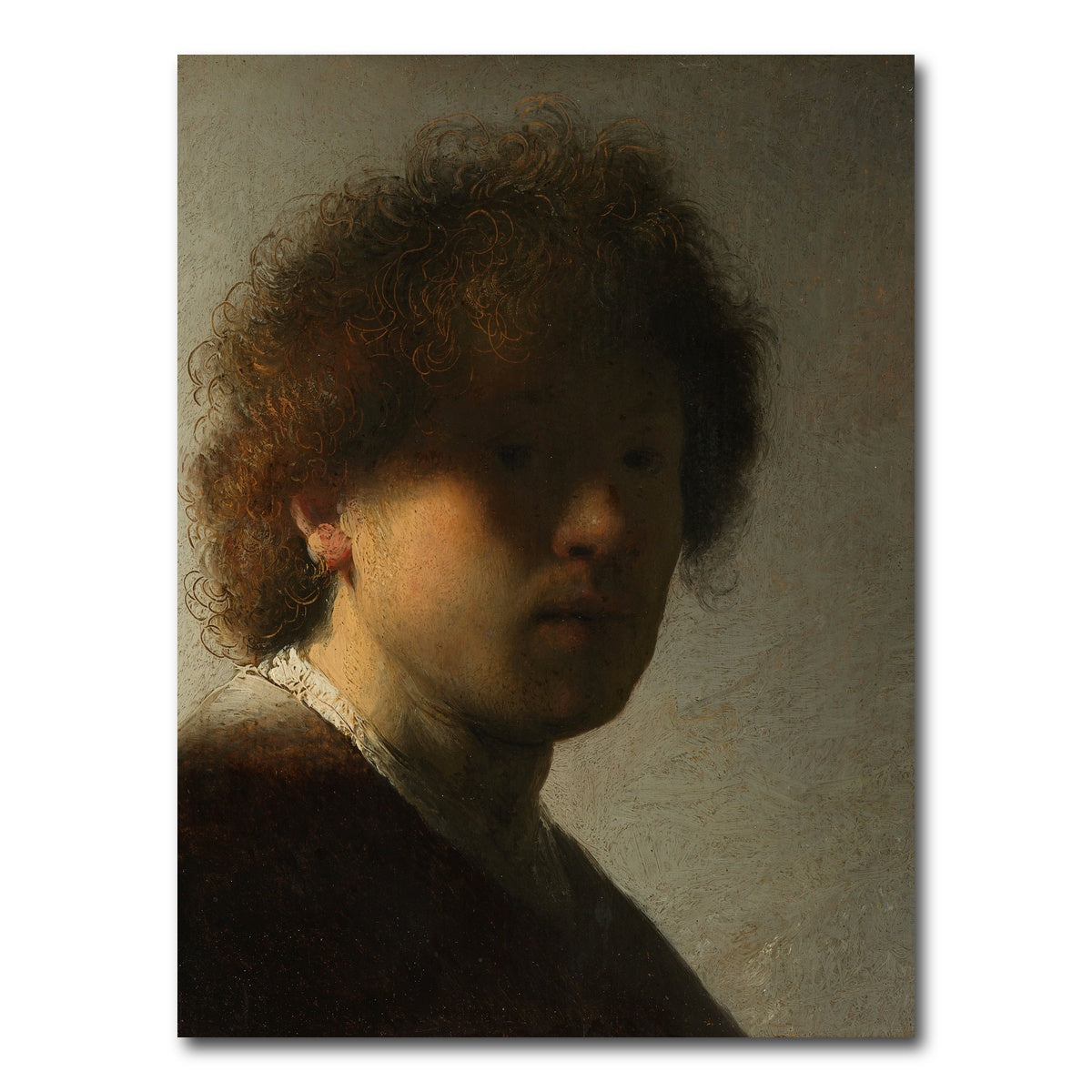 AUTO-MOCKUP WHITE | Zelfportret op jeugdige leeftijd | 1 Piece | Gallery Wrap Canvas | group=3x4