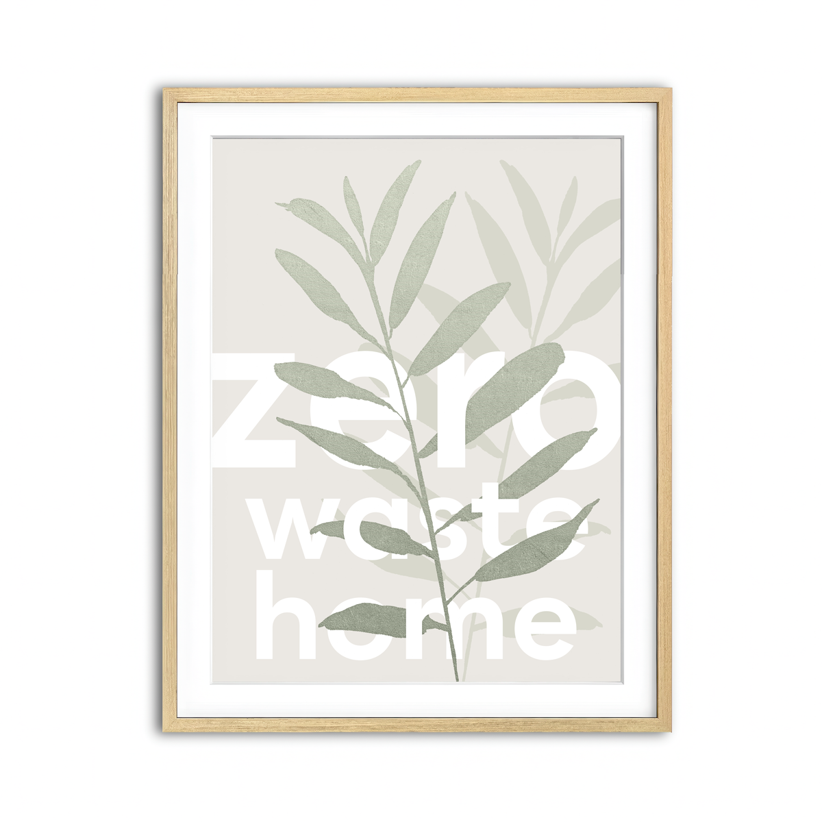 Framed Print 3x4 Natural