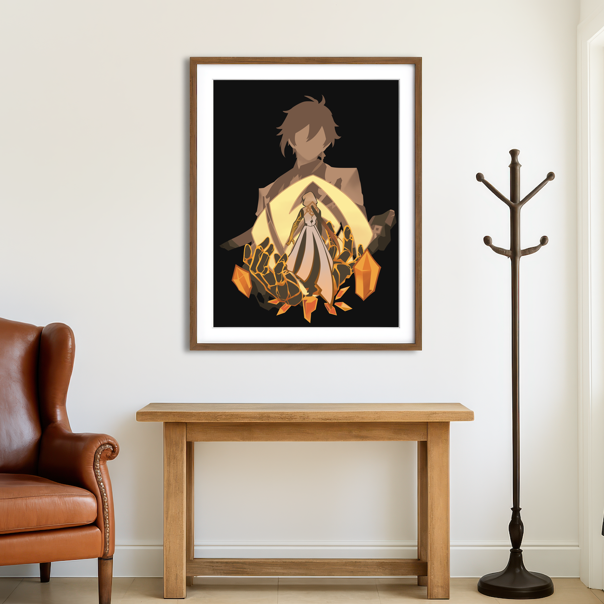 AUTO-MOCKUP ROOM | Zhongli 2 Wall Art