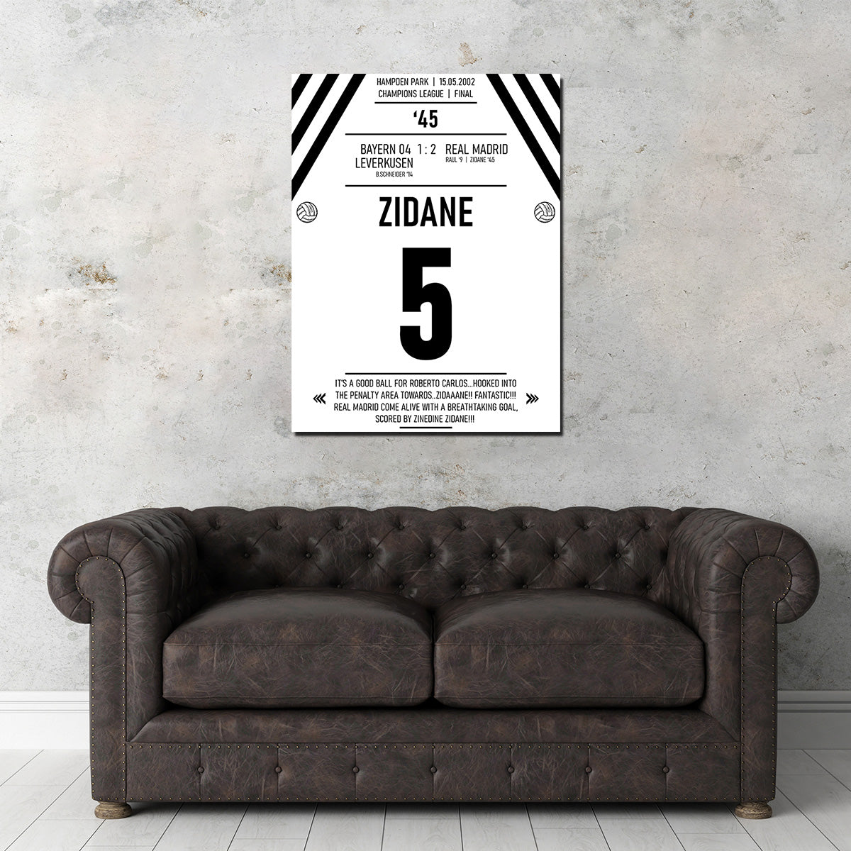 Zidane Wall Art