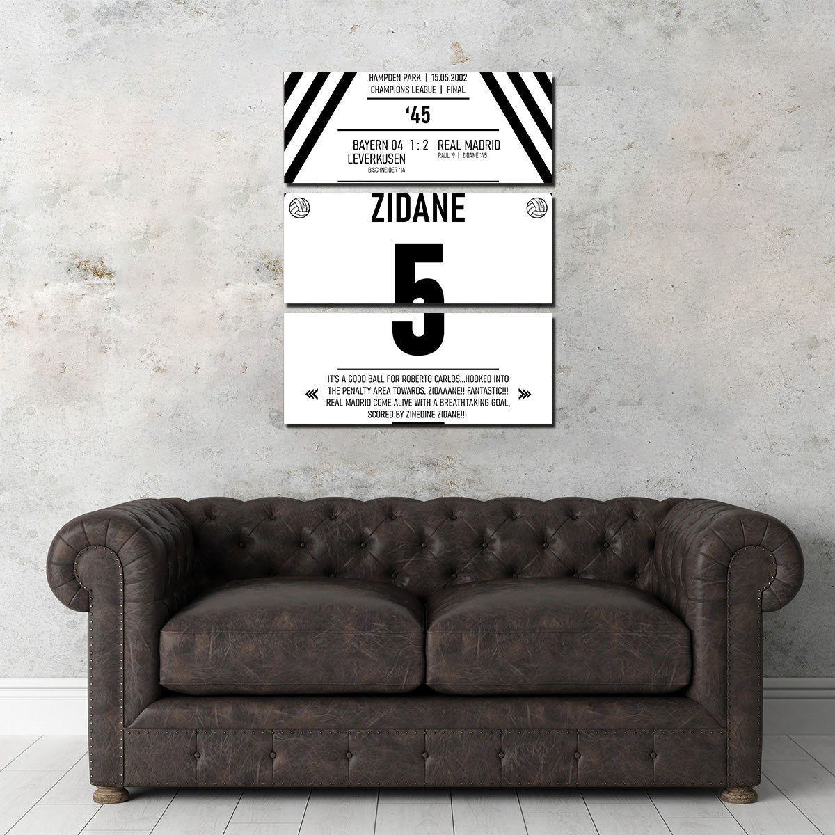 Zidane Wall Art