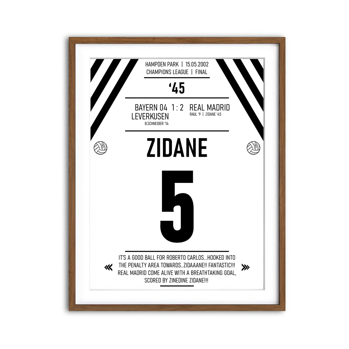 Framed Print 3x4 Walnut