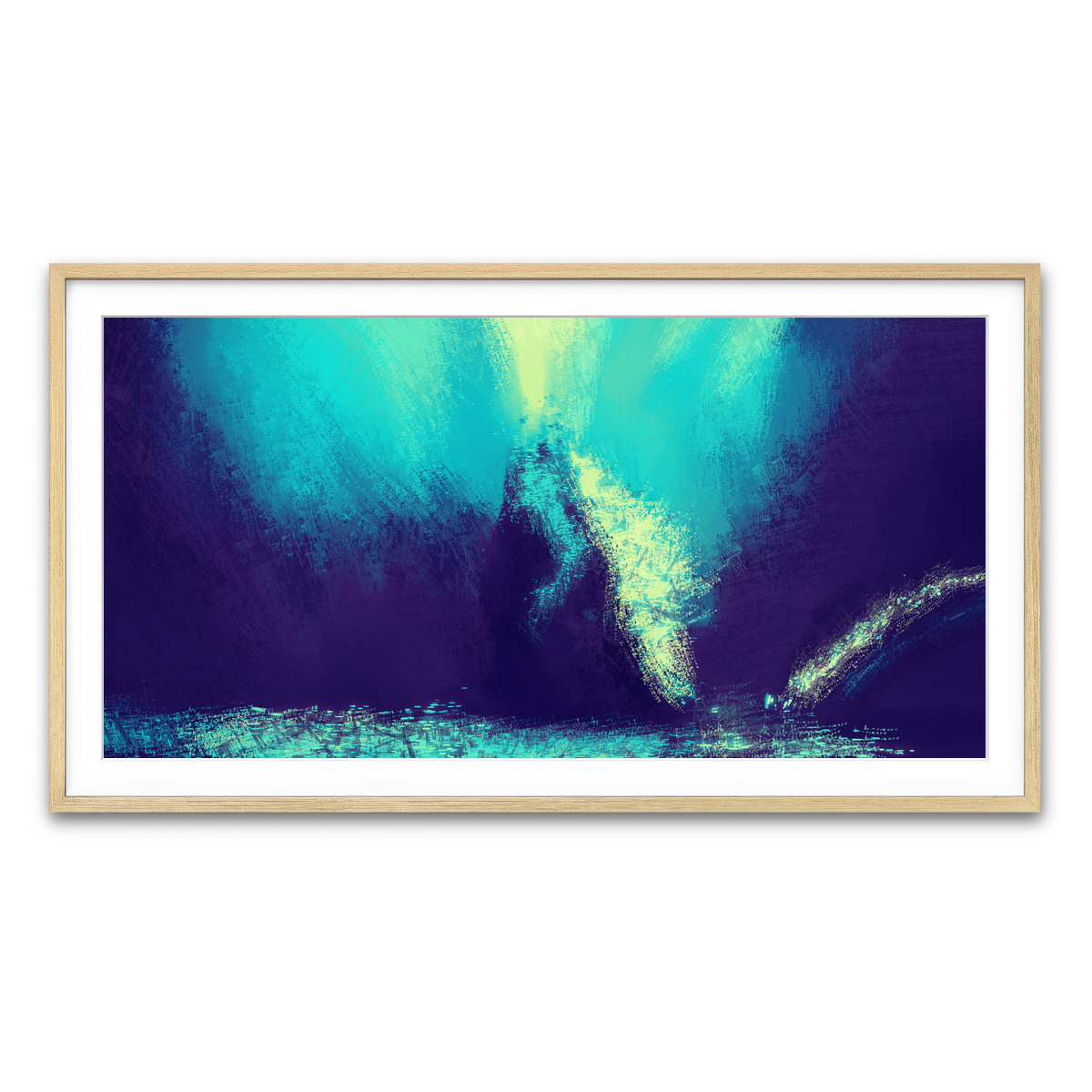 Framed Print 2x1 Natural