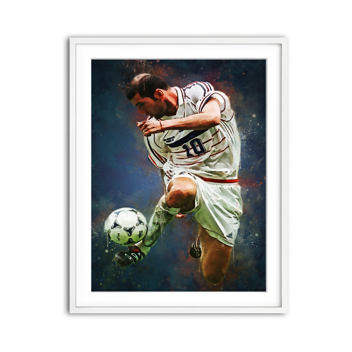 Framed Print 3x4 White