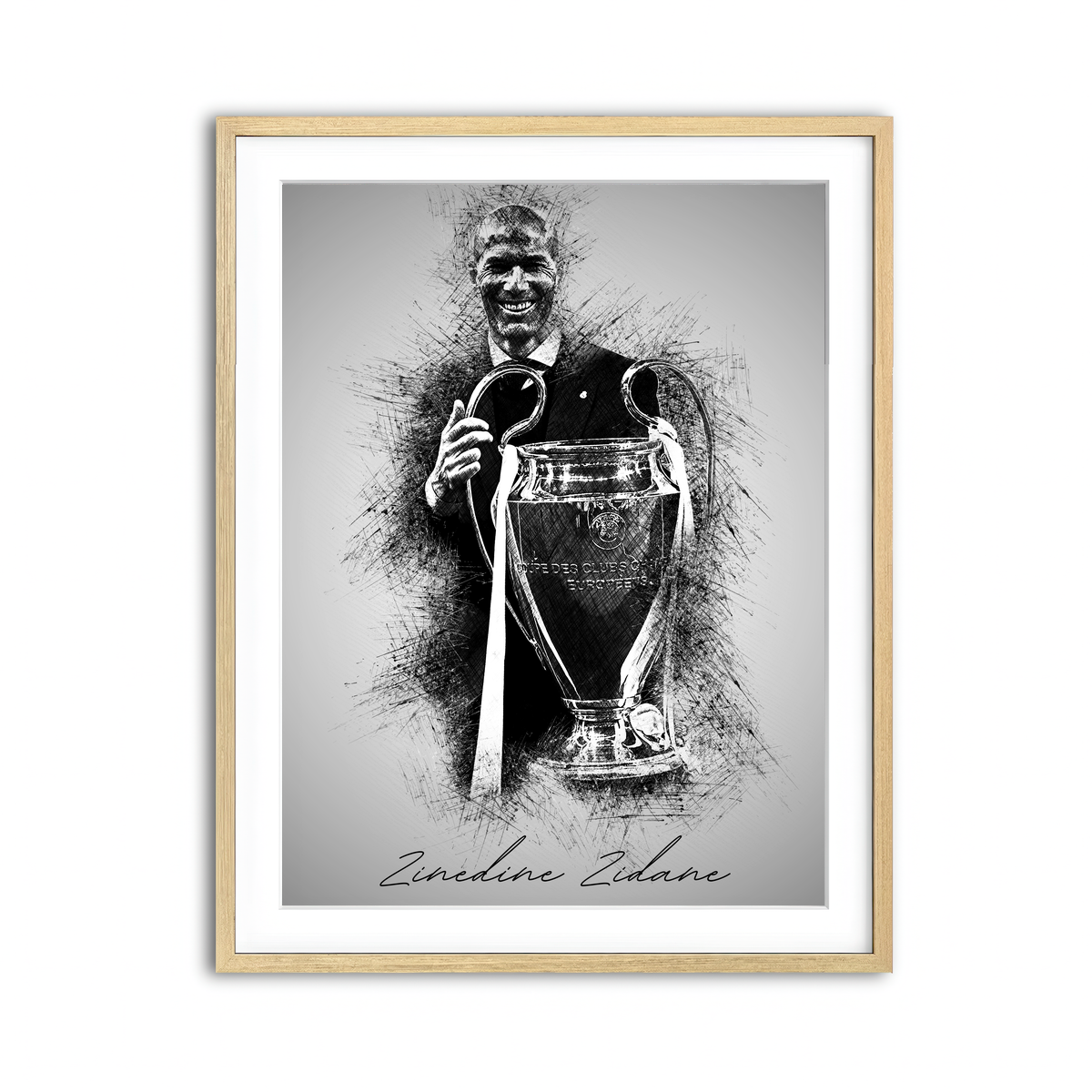 Framed Print 3x4 Natural