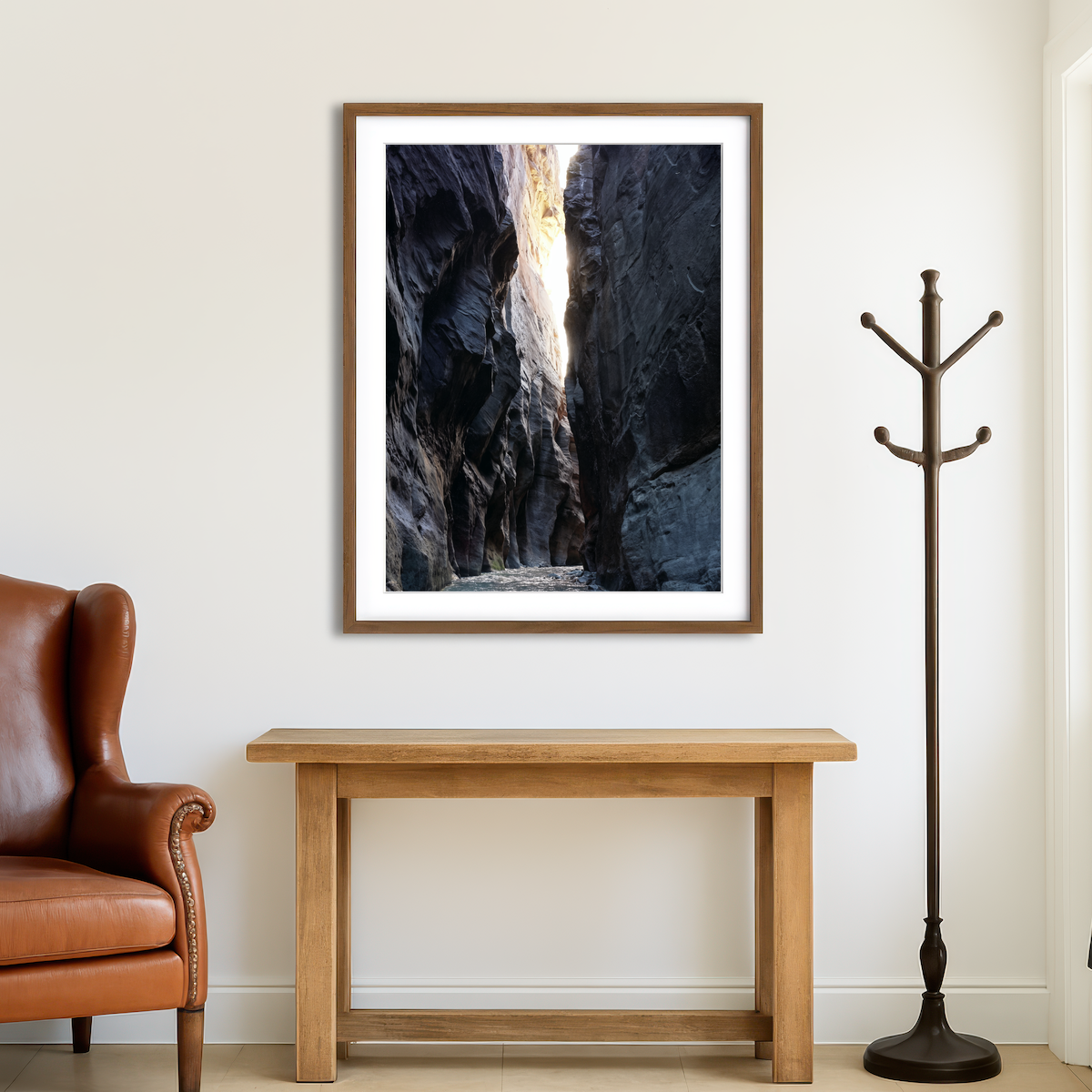 AUTO-MOCKUP ROOM | Zion Narrows Wall Art
