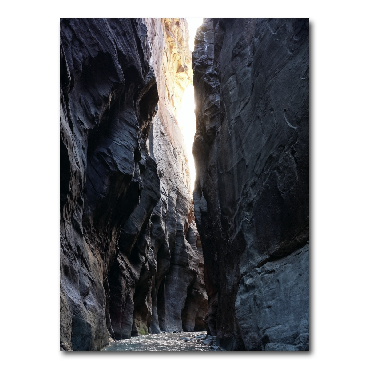 AUTO-MOCKUP WHITE | Zion Narrows | 1 Piece | Gallery Wrap Canvas | group=3x4
