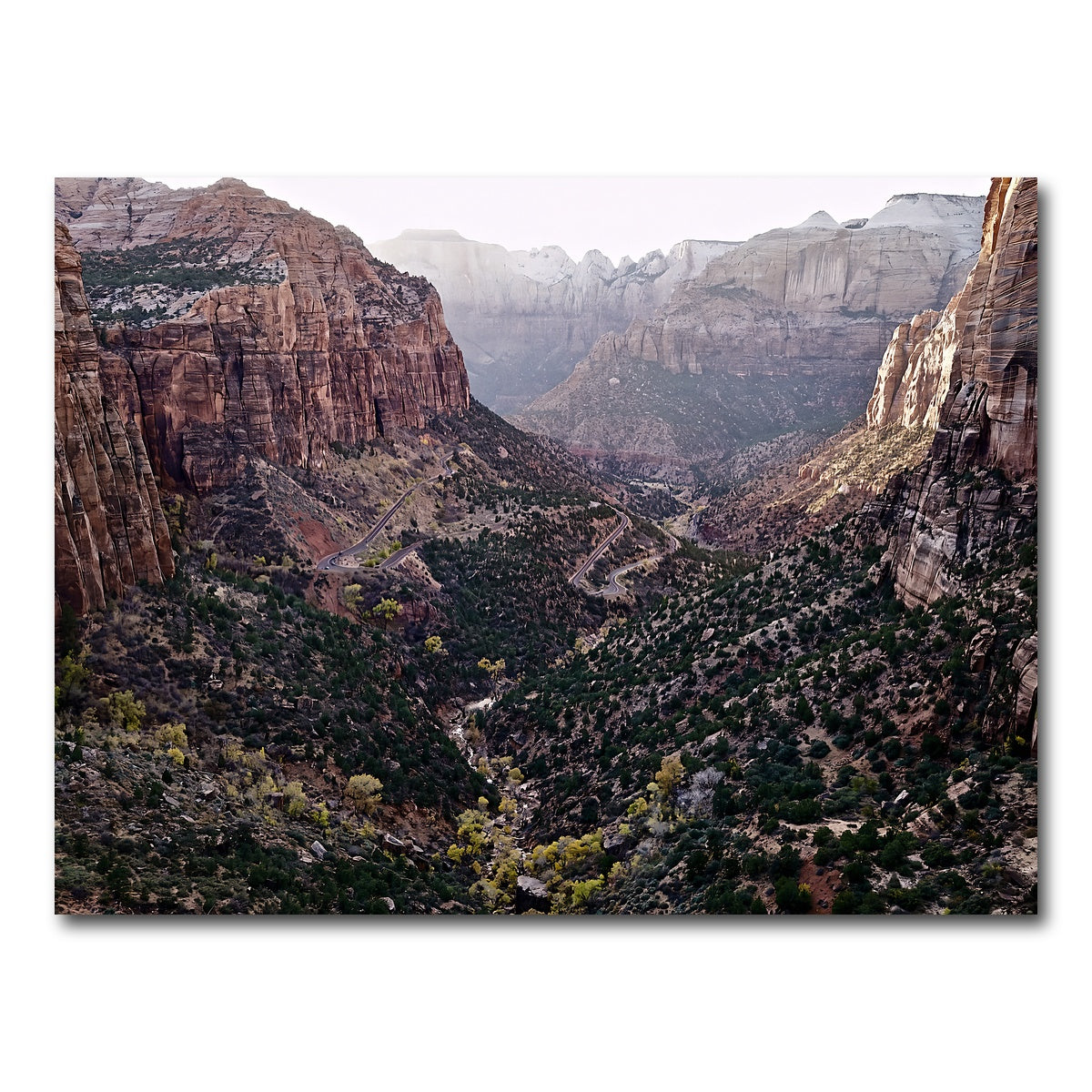 AUTO-MOCKUP WHITE | Zion National Park | 1 Piece | Gallery Wrap Canvas | group=4x3