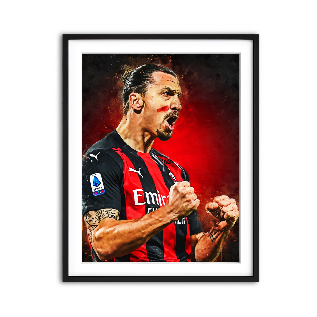 Framed Print 3x4 Black