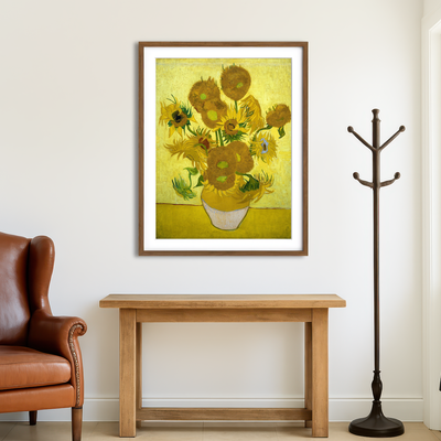 AUTO-MOCKUP ROOM | Zonnebloemen Wall Art