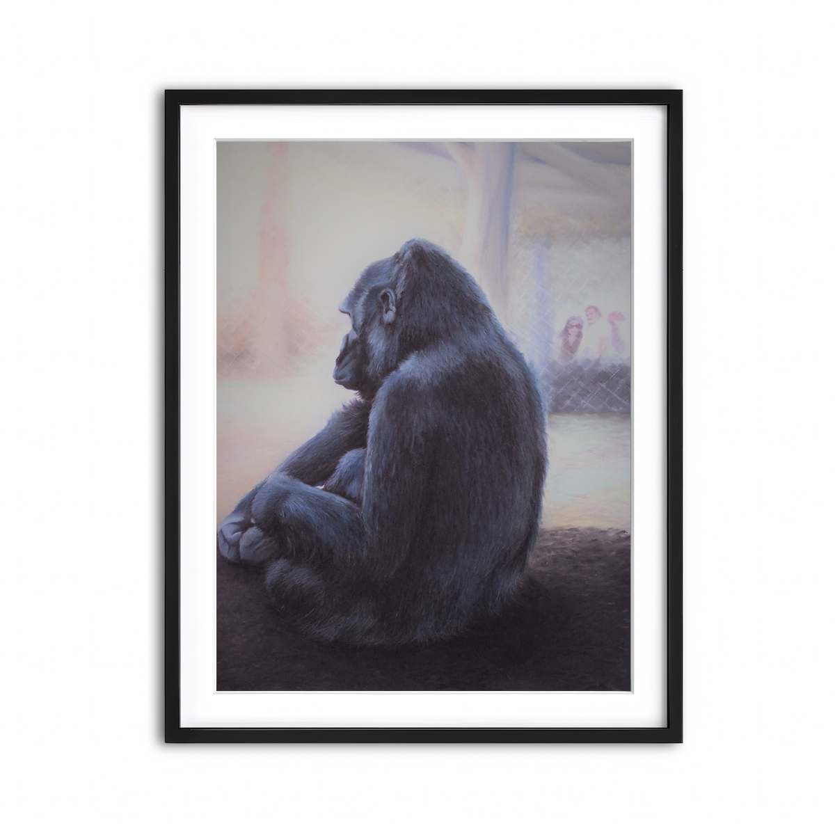 Framed Print 3x4 Black