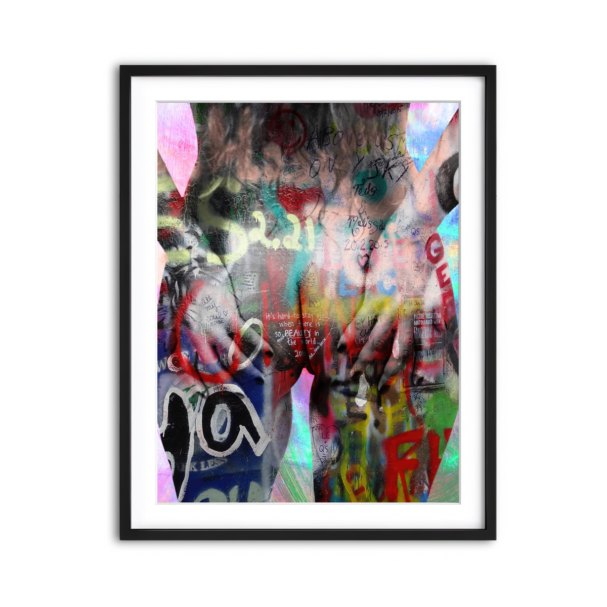 Framed Print 3x4 Black